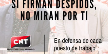 Ante el ERE de Médicos del Mundo: si firman despidos no miran por tí