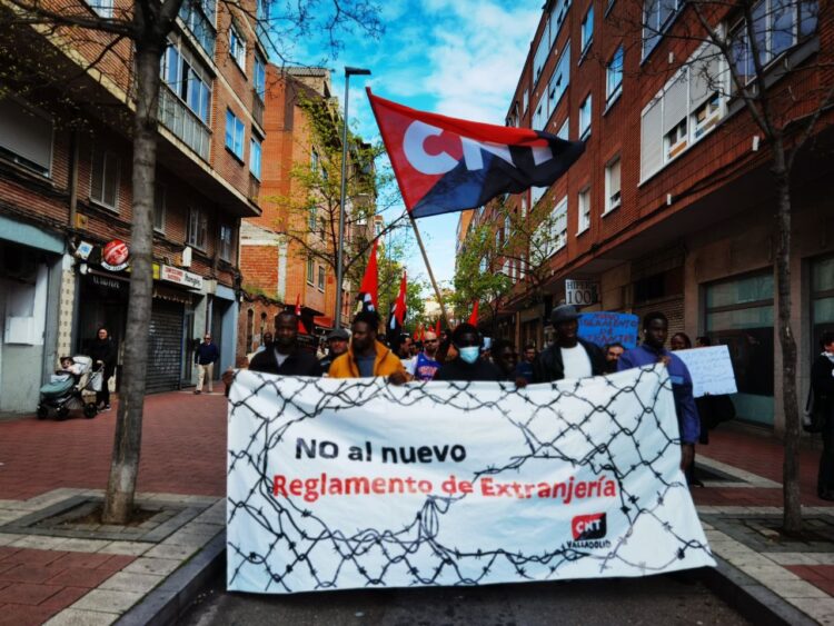 Nos movilizamos contra el nuevo reglamento de extranjería
