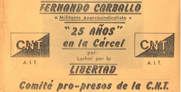 Homenaje de CNT Valladolid al compañero Fernando Carballo