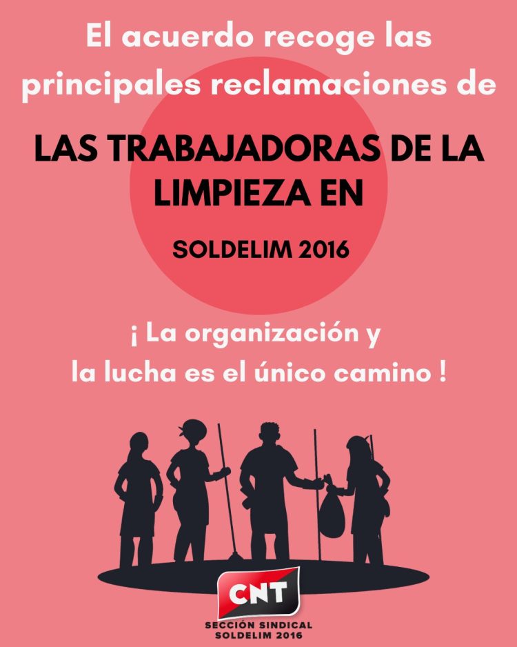 Fin de la huelga en SOLDELIM 2016 tras lograr las principales reivindicaciones