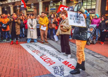 «Somos Belén»: concentración en Valladolid contra la privatización del sector social