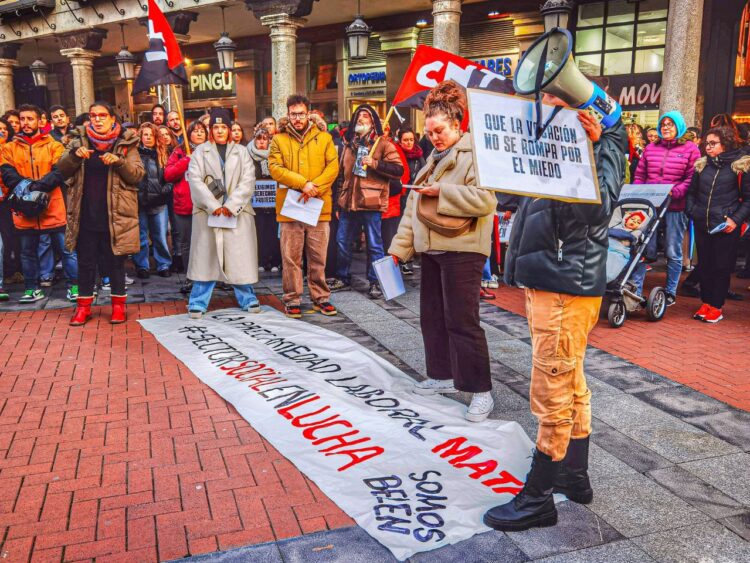 «Somos Belén»: concentración en Valladolid contra la privatización del sector social