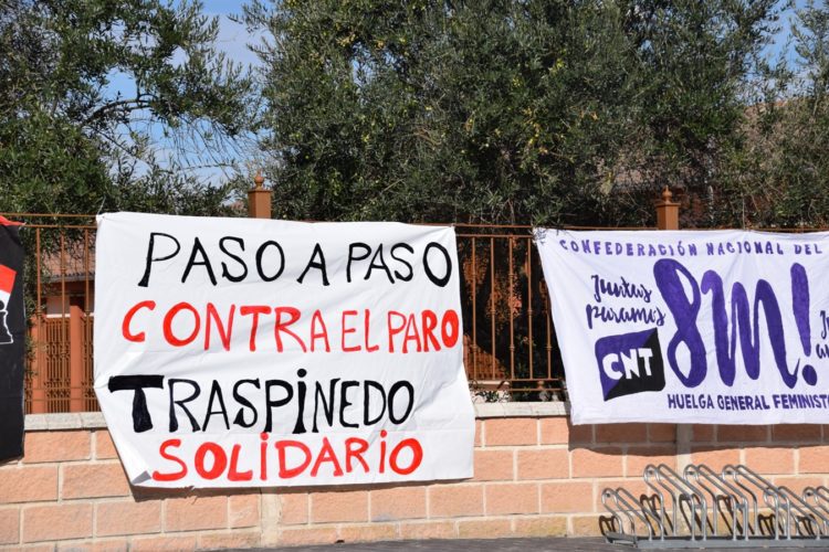 Huellas de la V Carrera Popular Contra El Paro en Traspinedo