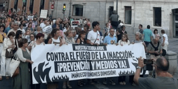 Manifestación: Los incendios no son catástrofe natural, sino política