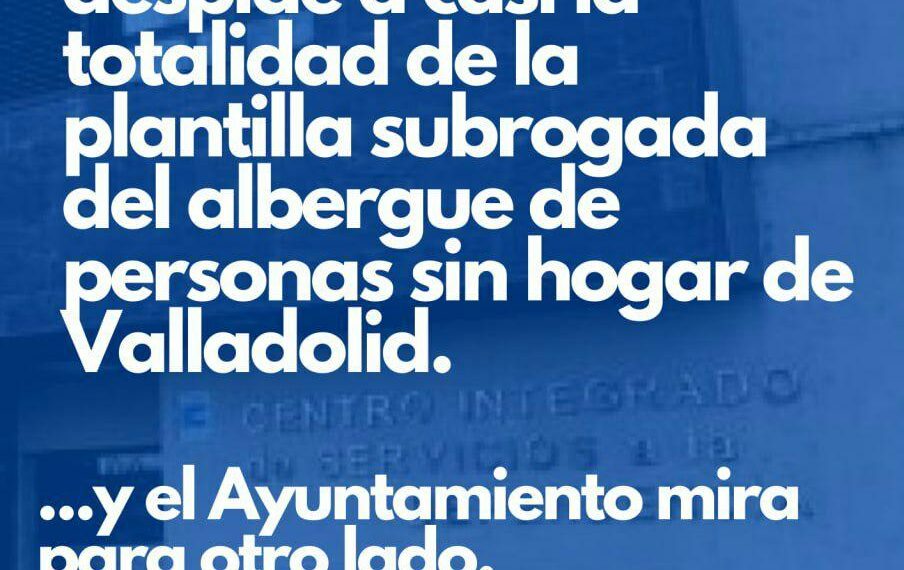 Fundación Intras despide a casi toda la plantilla del albergue municipal para personas sin hogar