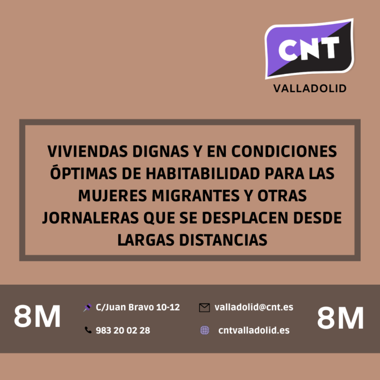 Tabla reivindicativa de CNT para el avance en igualdad y derechos