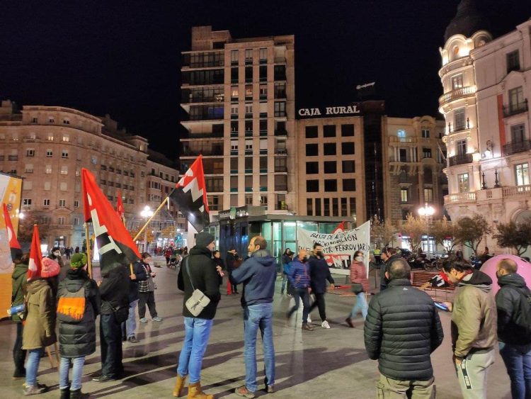 Crónica de la manifestación del 18 de noviembre UTE-LAV