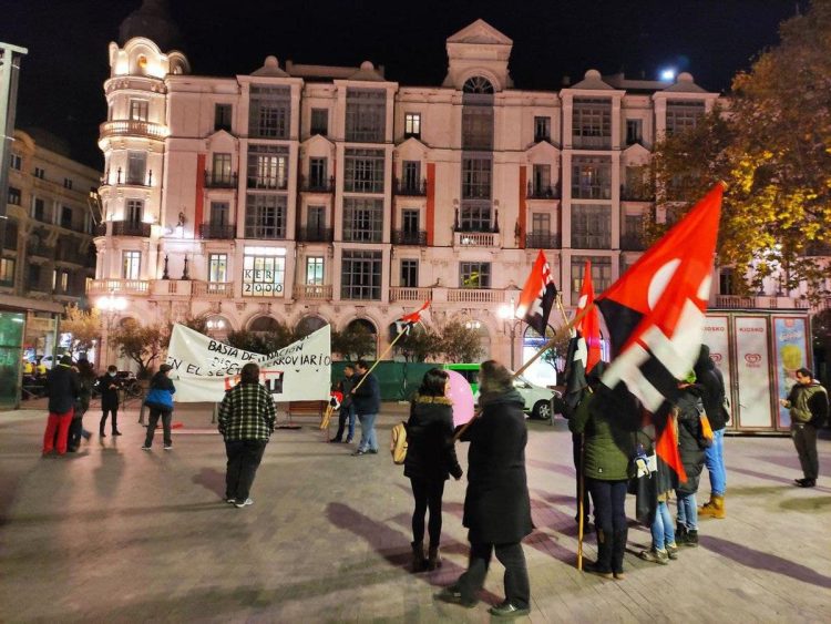 Crónica de la manifestación del 18 de noviembre UTE-LAV