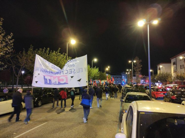 Crónica de la manifestación del 18 de noviembre UTE-LAV