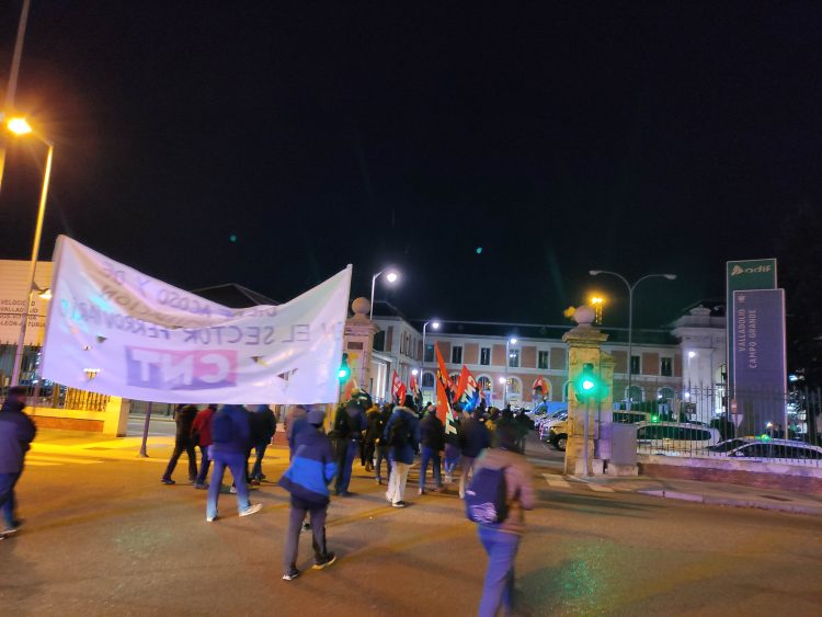 Crónica de la manifestación del 18 de noviembre UTE-LAV