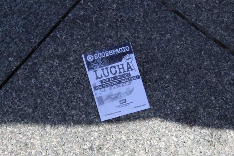 Ecoespacio despide, CNT responde