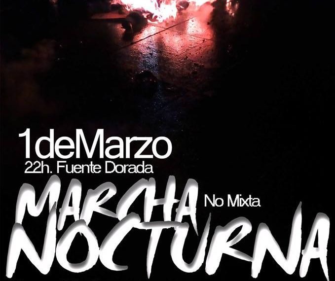 [Asamblea 8M] La calle y la noche también son nuestras: Marcha no mixta