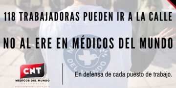 ¡No al ERE en Médicos del Mundo!