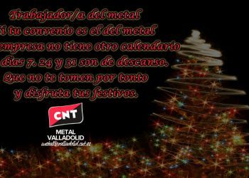 [Metal] No trabajes en festivo