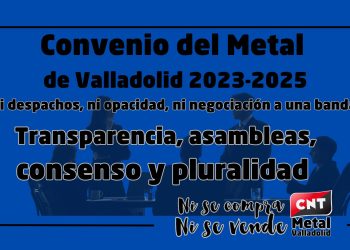 El Convenio Provincial del Metal de Valladolid y Provincia 2023-2025 Firmado