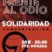 [Valladolid Antifascista] Concentración 20N: Contra su odio, nuestra solidaridad