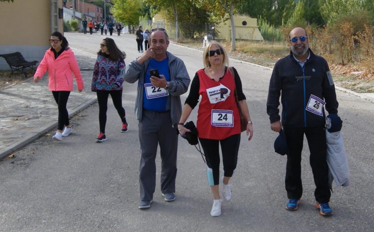 Huellas de la V Carrera Popular Contra El Paro en Traspinedo
