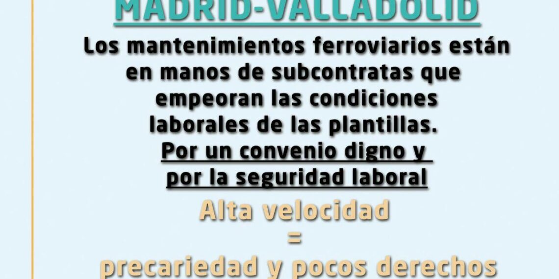 CNT sigue luchando por la seguridad en el transporte ferroviario