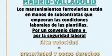 CNT sigue luchando por la seguridad en el transporte ferroviario