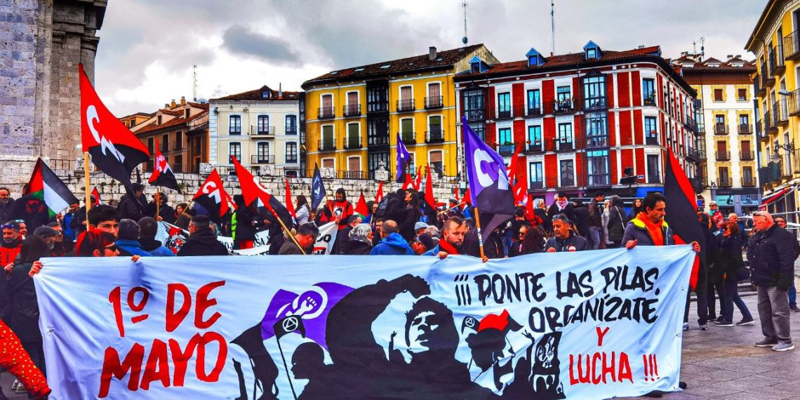 Crónica del 1 de Mayo combativo 2024 en Valladolid: ¡no callaremos!