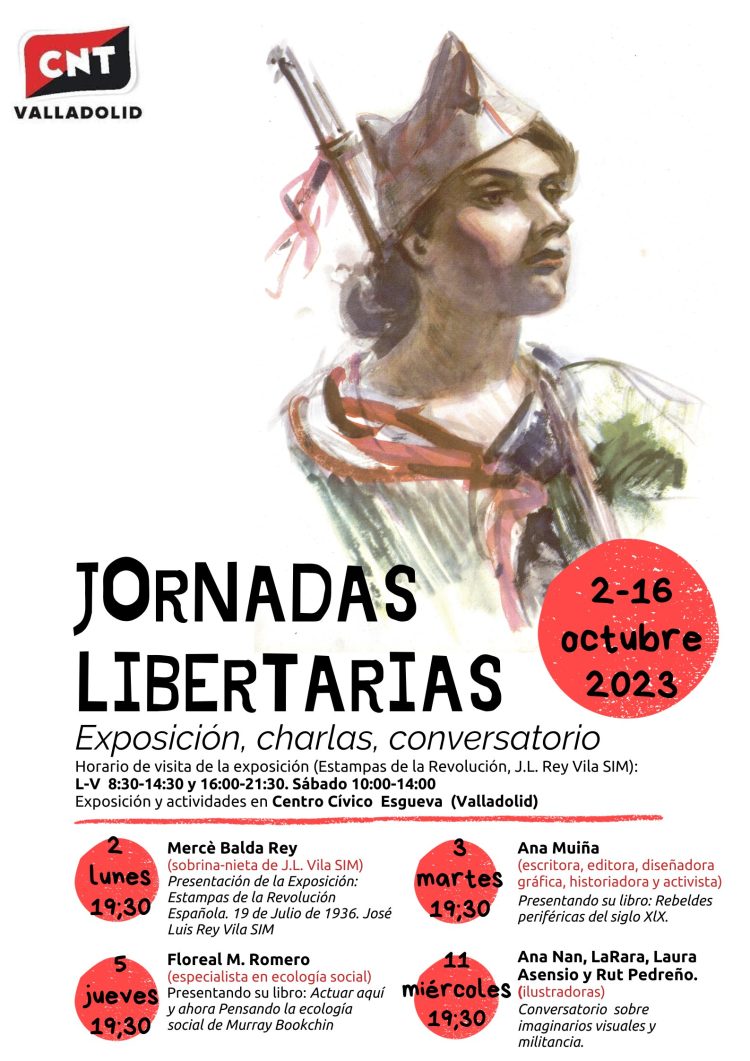 XXII Jornadas Libertarias 2023 CNT Valladolid