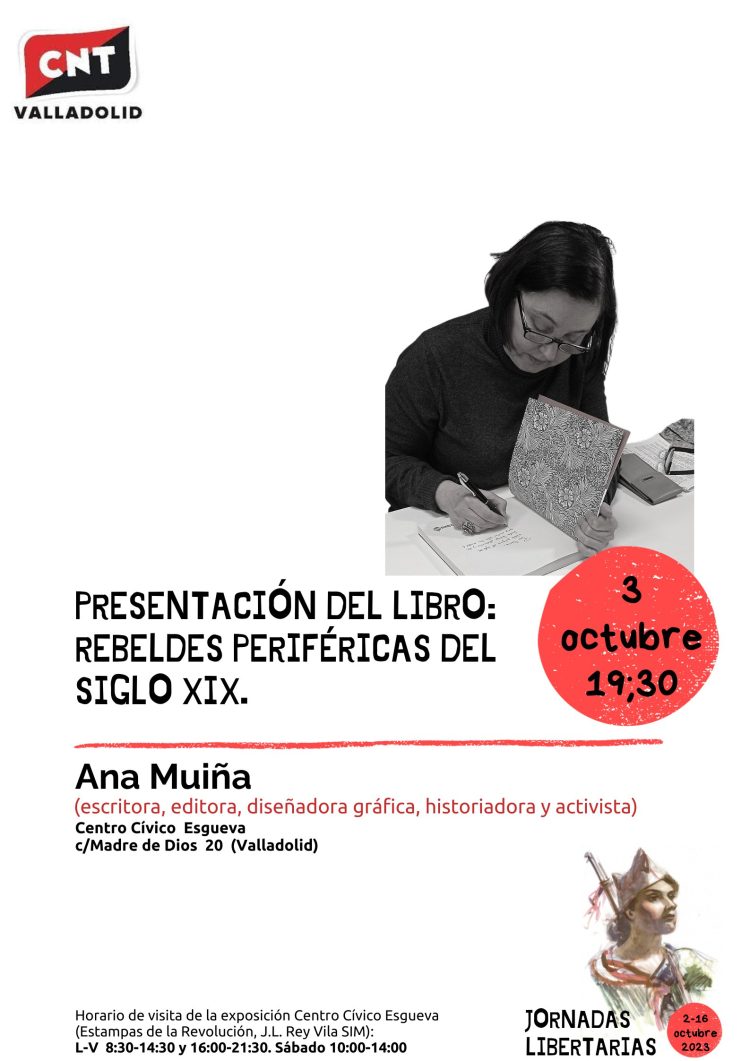 XXII Jornadas Libertarias 2023 CNT Valladolid