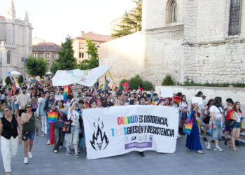 28 de junio de 2025, manifestación del Orgullo Crítico en Valladolid