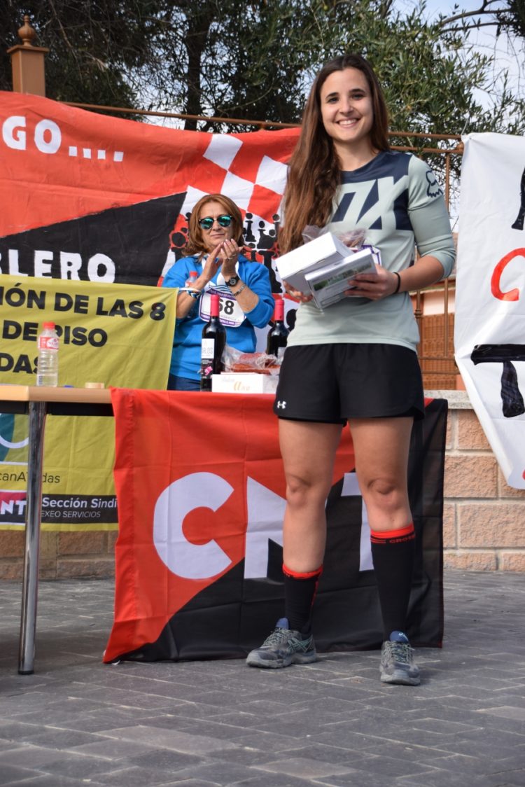 Huellas de la V Carrera Popular Contra El Paro en Traspinedo