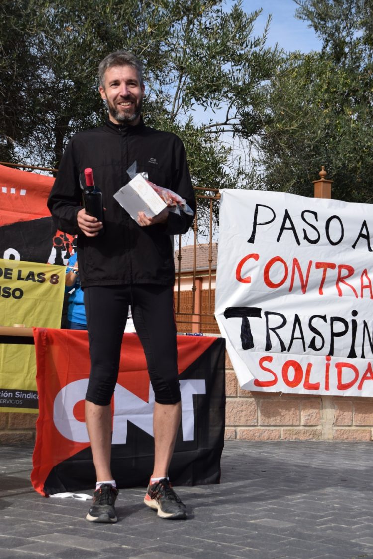 Huellas de la V Carrera Popular Contra El Paro en Traspinedo