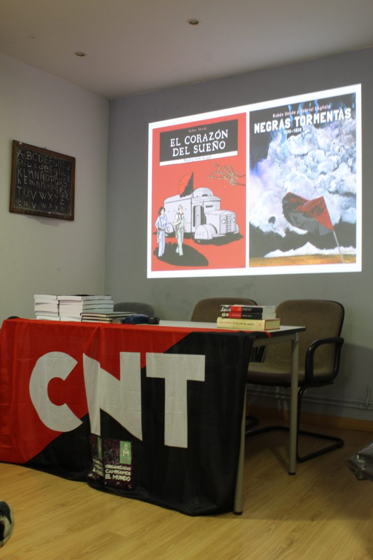 Presentación en Valladolid del cómic ‘Negras Tormentas, 1936-1939’