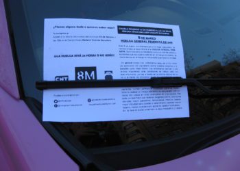 Comienza en Valladolid la difusión de Huelga General Feminista 2019