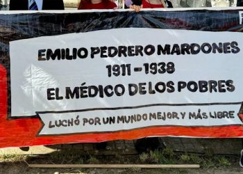 La entrega de los restos del compañero Emilio Pedrero Mardones