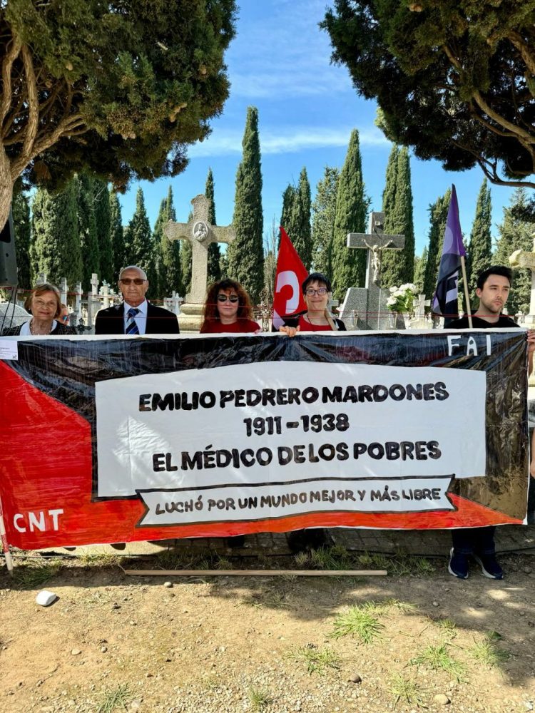 La entrega de los restos del compañero Emilio Pedrero Mardones