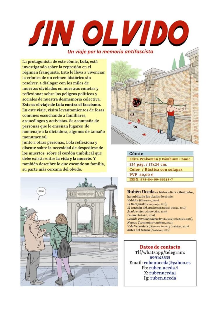 El viaje de Lola contra el fascismo: «Sin olvido» de Rubén Uceda, en Valladolid