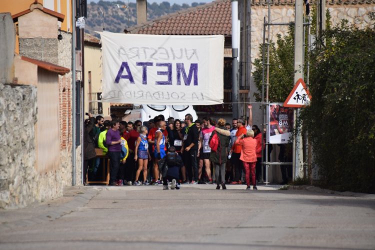 Huellas de la V Carrera Popular Contra El Paro en Traspinedo