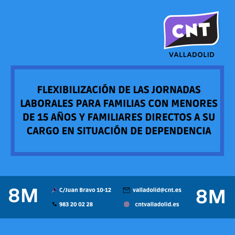 Tabla reivindicativa de CNT para el avance en igualdad y derechos