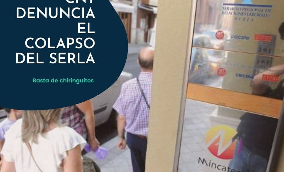 CNT denuncia el colapso del SERLA en Valladolid