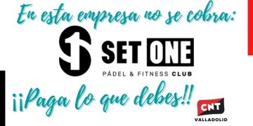 SET ONE, ¡¡¡Paga lo que debes!!!