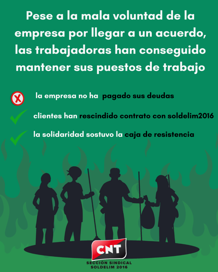 Finaliza la huelga en Soldelim2016