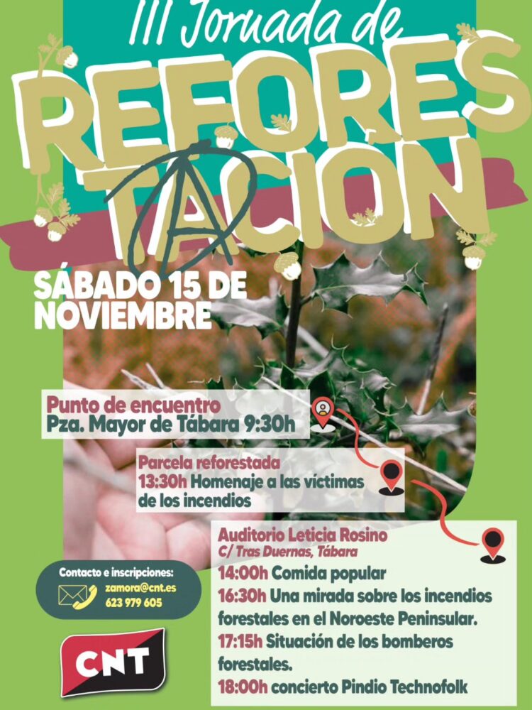 III Jornada de Reforestación Sierra de la Culebra (Zamora)