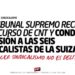 Ante la sentencia del Tribunal Supremo de Las 6 de la Suiza