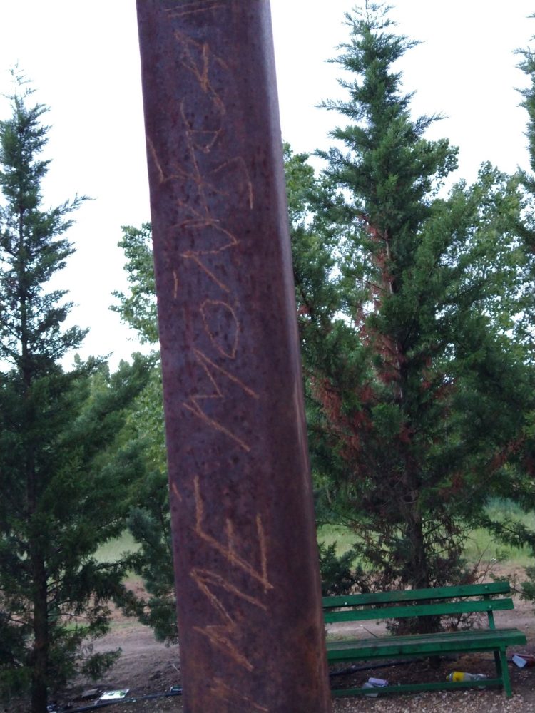 Reparación inmediata del memorial a las víctimas del franquismo de Tudela de Duero