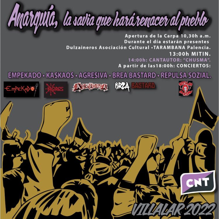 CNT de Valladolid vuelve a la campa de Villalar