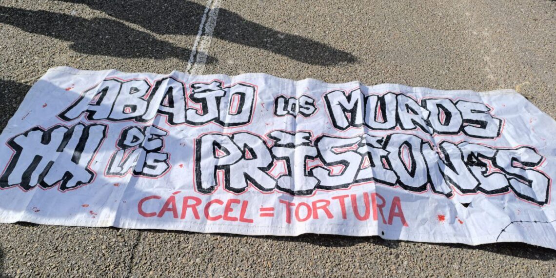 Marcha enero 2025 a la cárcel de Villanubla (Valladolid)