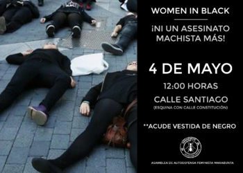 [Marabunta] Ni un asesinato machista más: Acude vestida de negro
