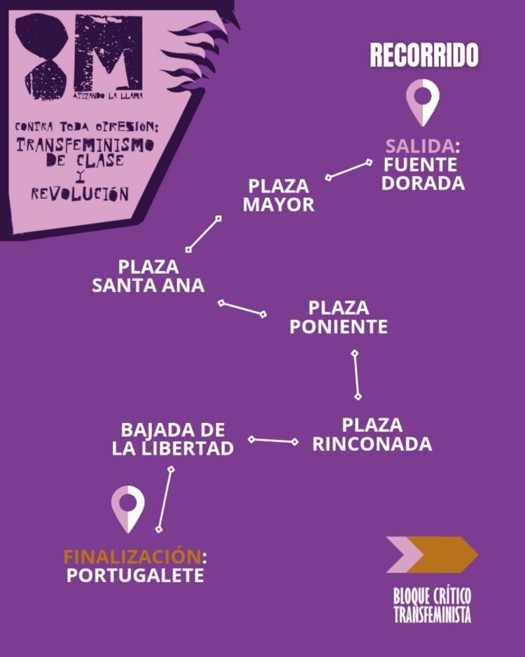 Manifiesto #8M combativo de Valladolid