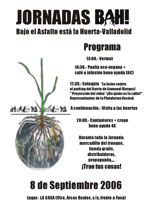 Cartel jornadas BAH