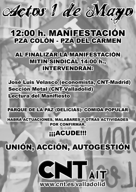 Cartel 1 mayo