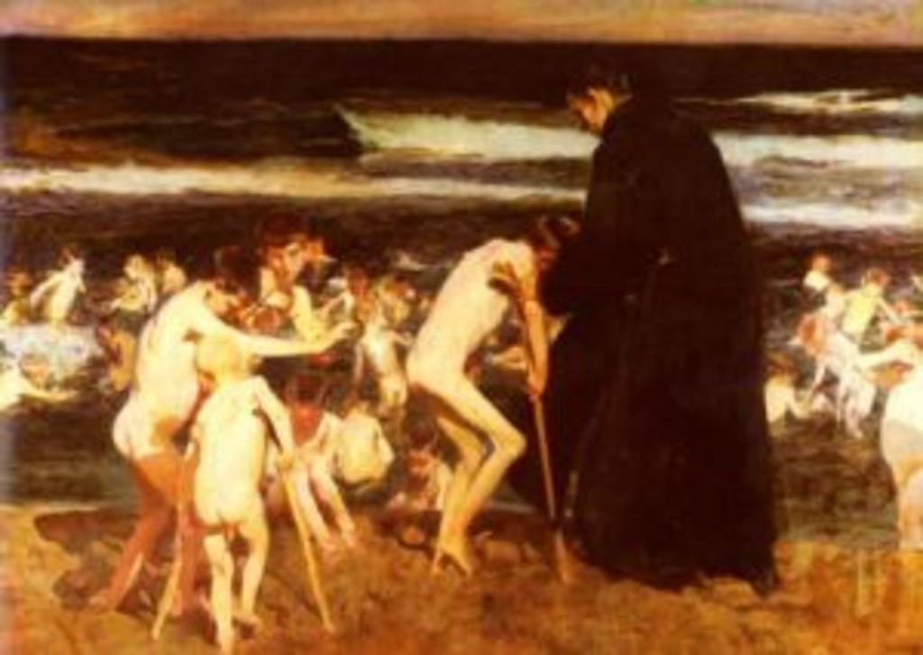 Triste herencia. Joaquín Sorolla