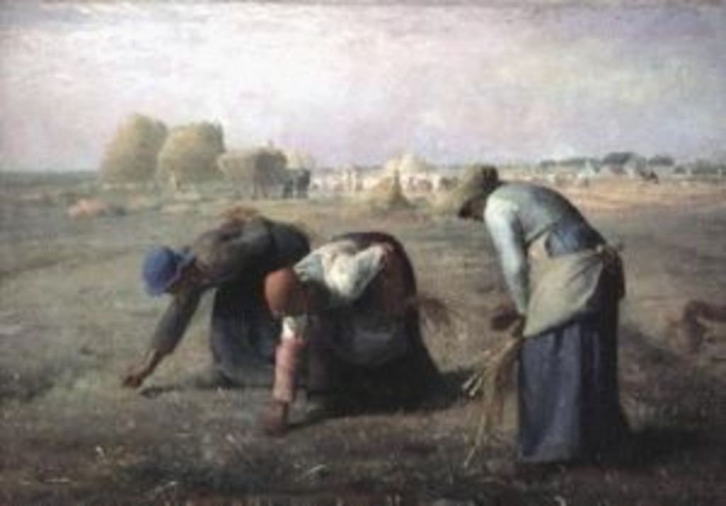 Las espigadoras. Jean-François Millet